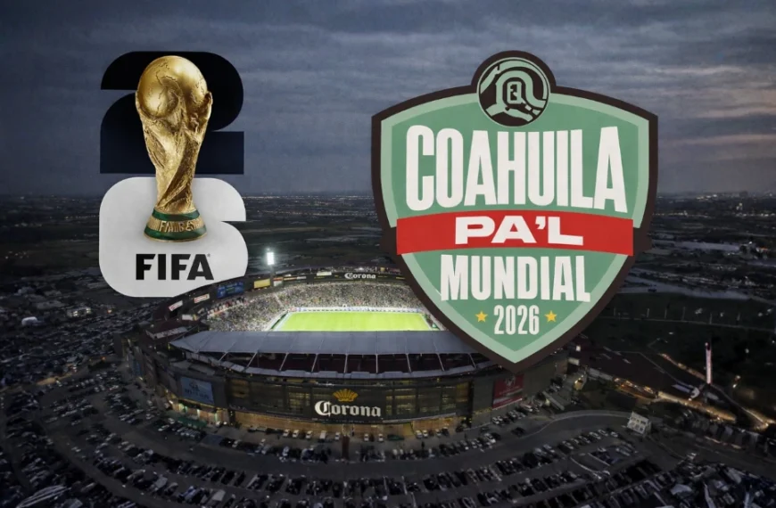 Torreón será subsede del Mundial 2026; Coahuila presenta estrategia estatal