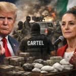 Trump anuncia posibles ataques por tierra contra cárteles mexicanos ; Sheinbaum responde