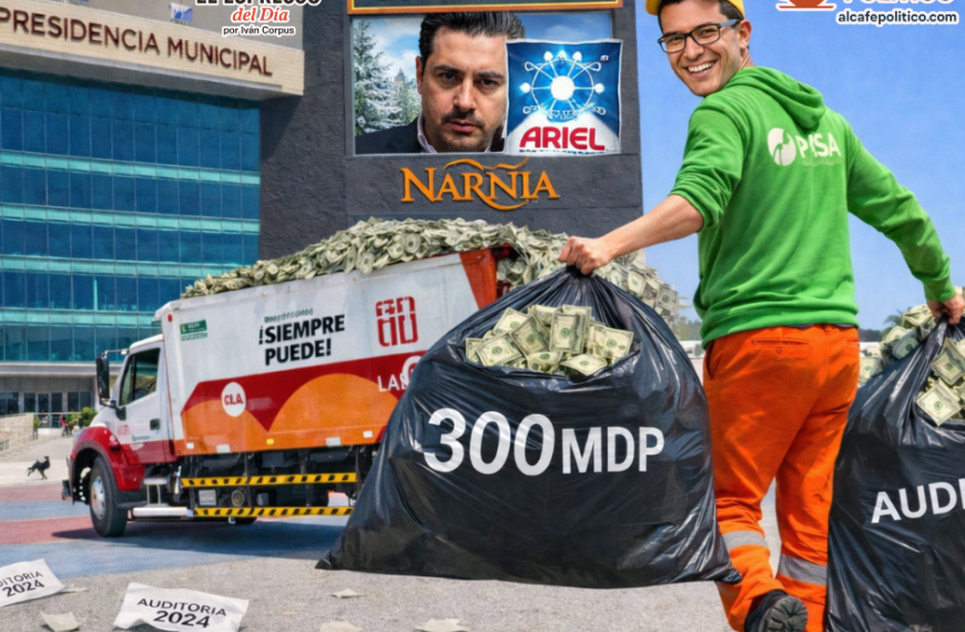 Basura afuera, Narnia adentro: 593 millones ya son ruido político