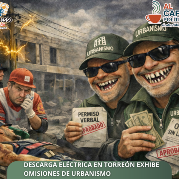 Descarga eléctrica en obra de Torreón expone más…