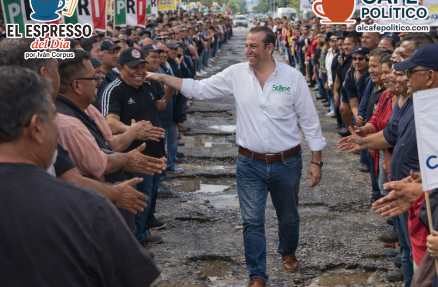 Felipe González Miranda muestra músculo en Provitec: el híbrido del PRI entre Saltillo y Cepeda