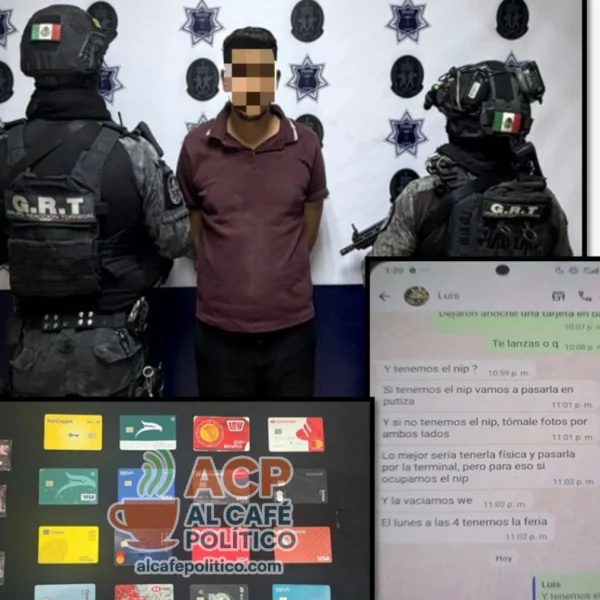 Del cobro al cajero: detienen a mesero estafador…