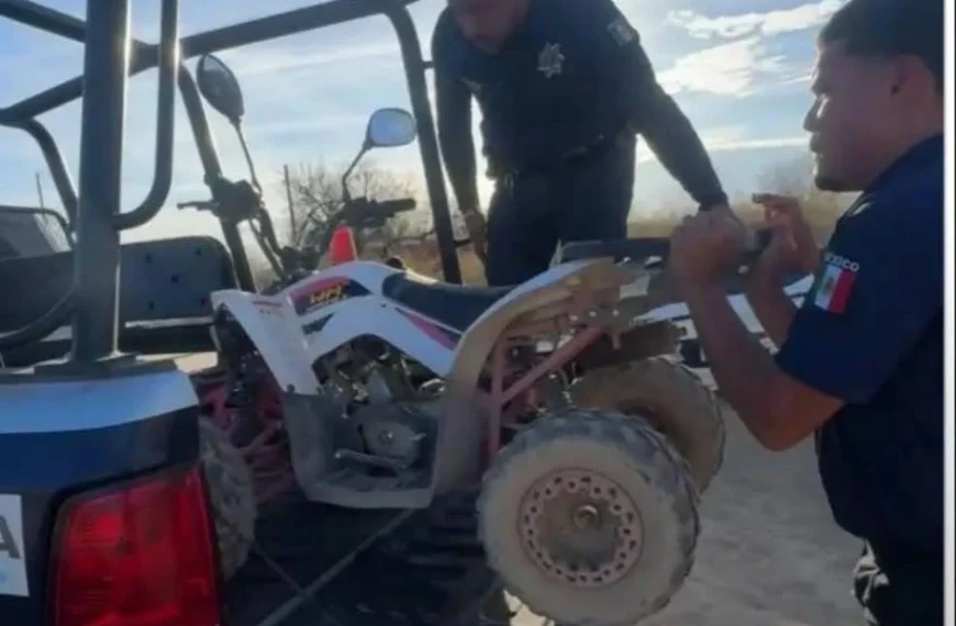 Multan a niña de 9 años por jugar en cuatrimoto en Coahuila