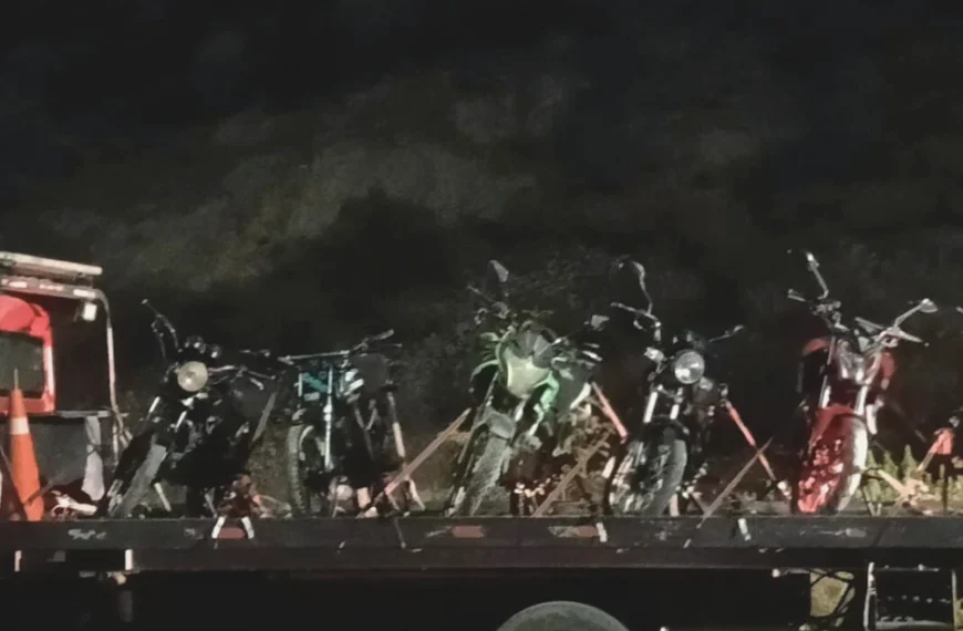 Aseguran 20 motocicletas a menores durante operativo en…