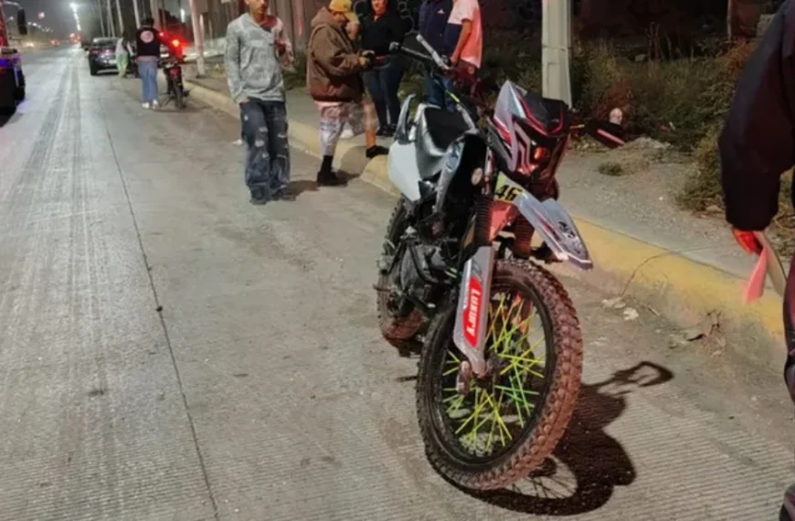 Menor de 14 años muere en accidente de motocicleta en Gómez Palacio