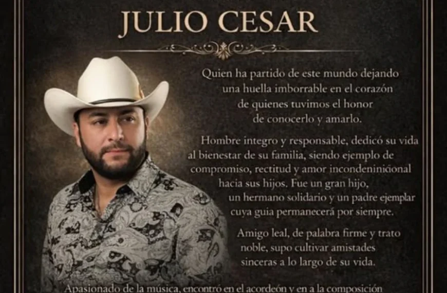 Otro asesinato sacude al regional mexicano: cae Julio…