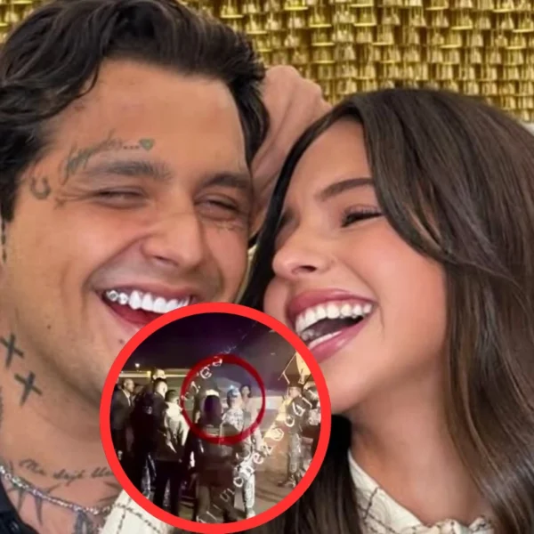Christian Nodal y Ángela Aguilar fueron escoltados tras&hellip;