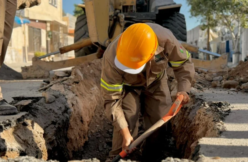 SIMAS alerta por obras de drenaje en el Centro, Las Dalias y Eduardo Guerra