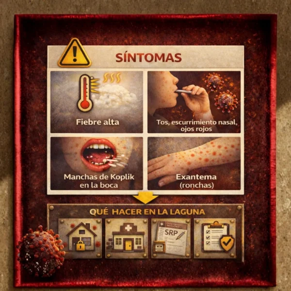 Sarampión vuelve a circular en Durango: llaman a…