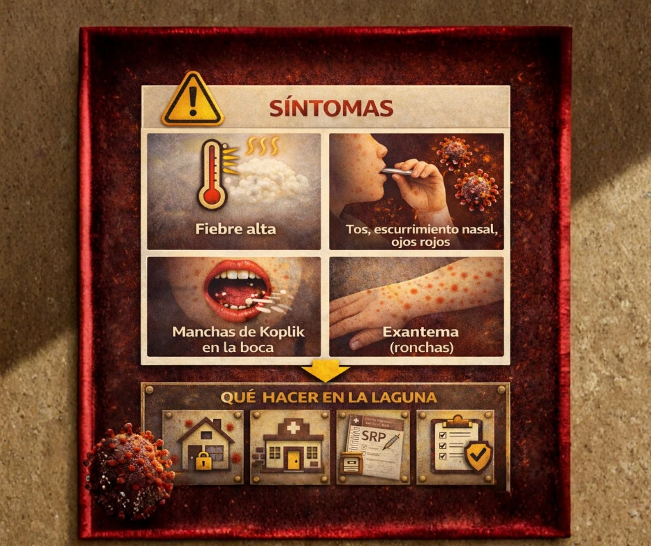 Sarampión vuelve a circular en Durango: llaman a completar esquemas de vacunación en La Laguna