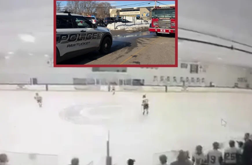 Del juego al pánico: tiroteo irrumpe en partido de hockey escolar; hay 2 muertos