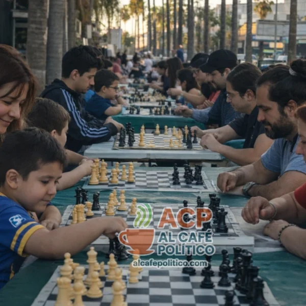 Del celular al tablero: el ajedrez convoca a…