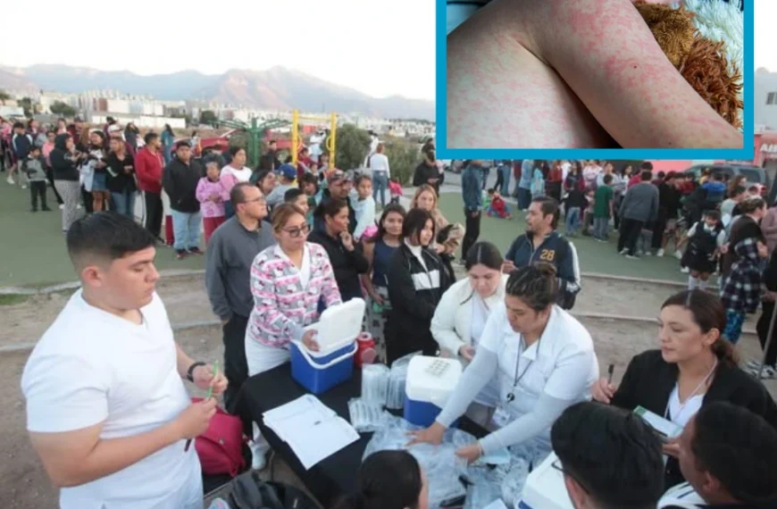 Repunte de sarampión en el norte activa brigadas en barrios y ejidos de Coahuila