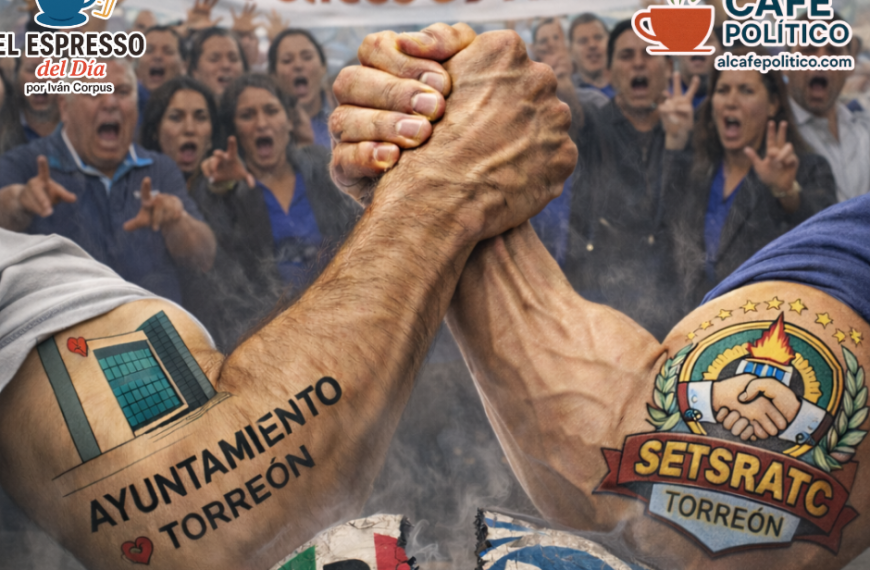 Músculo sindical y mensaje directo al gobierno municipalde Torreón