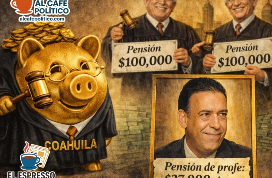 Pensiones VIP en Coahuila: quién cobra más de 100 mil y quién paga la cuenta