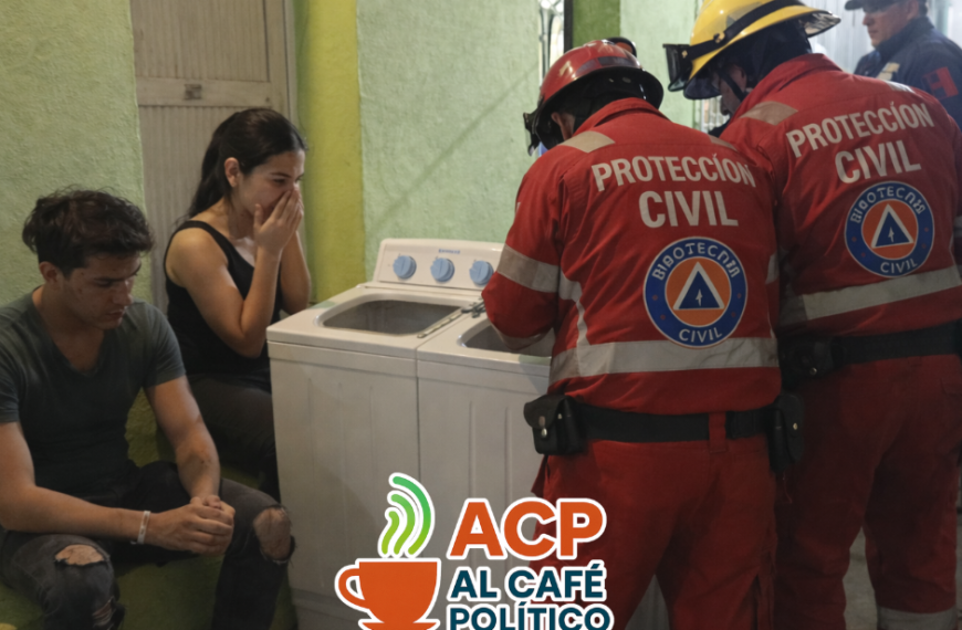 Niña de 4 años queda atrapada en lavadora en Torreón