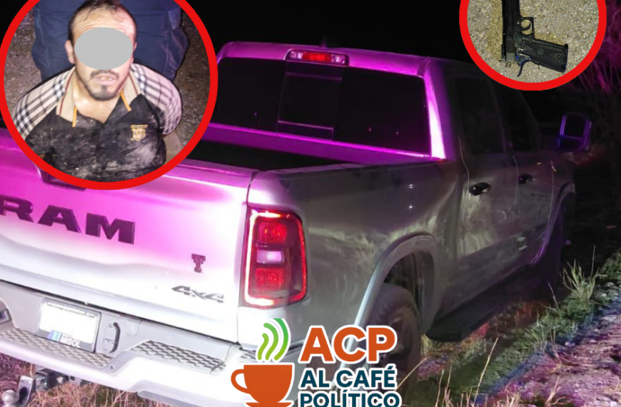 Persecución y balacera en Lerdo: detienen a hombre…