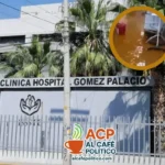 Fuga de agua en ISSSTE Gómez Palacio ya fue atendida; siguen reparaciones