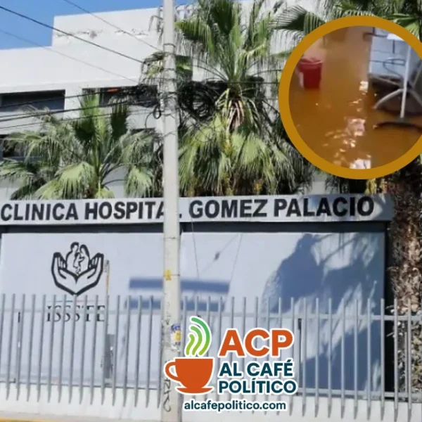Fuga de agua en ISSSTE Gómez Palacio ya&hellip;