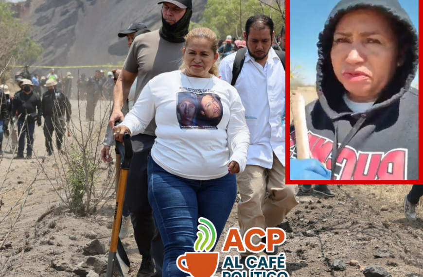 “Vámonos a casa, hijo”: Madre buscadora Ceci Flores&hellip;