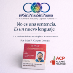 No es una sentencia, es un nuevo lenguaje