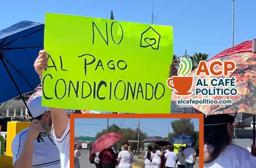 Protestan enfermeros: denuncian semanas sin pago en programa Salud Casa por Casa