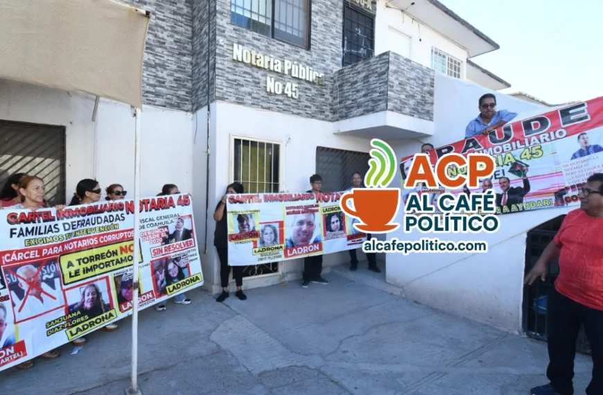 Fraude inmobiliario en Torreón: afectados bloquean la Juárez por falta de justicia