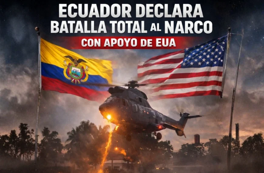 Ecuador y EUA se unen contra el narco