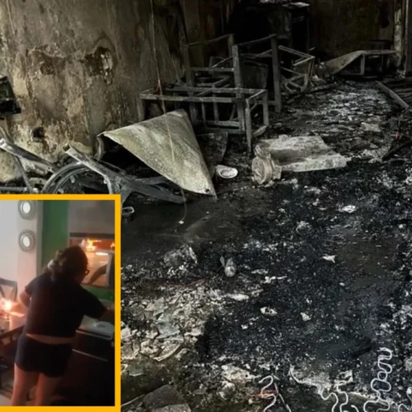 Video viral: mujer incendia vivienda tras discusión con&hellip;