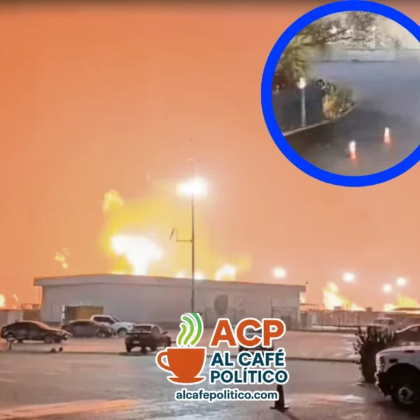 VIDEO: así inició el incendio en Dos Bocas&hellip;