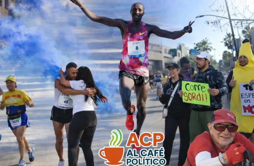 🎉 ¡Sorpresa en el Maratón Lala 2026! Meta, medalla… y bebé en camino