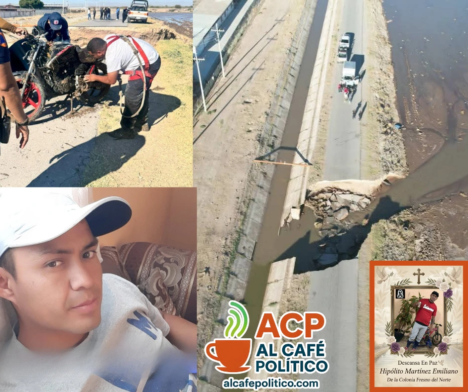 Motocilista salió rumbo al trabajo… y murió en socavón en Matamoros