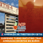 Amenaza de tiroteo en CBTIS 4 de Lerdo obliga a suspender clases; ya hay denuncia formal