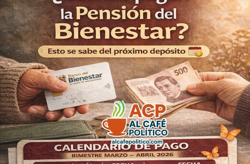 ¿Cuándo depositan la Pensión Bienestar? Calendario oficial marzo-abril…