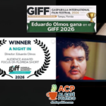 El lagunero Eduardo Olmos Morales gana premio en festival internacional de cine en Florida
