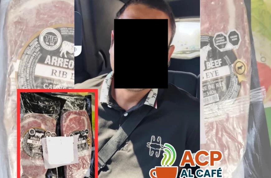 De la parrilla a la celda: detienen a hombre con carne en Soriana Híper