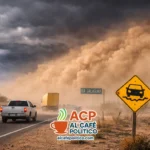 La Laguna se llena de viento y polvo: llega el frente frío 41