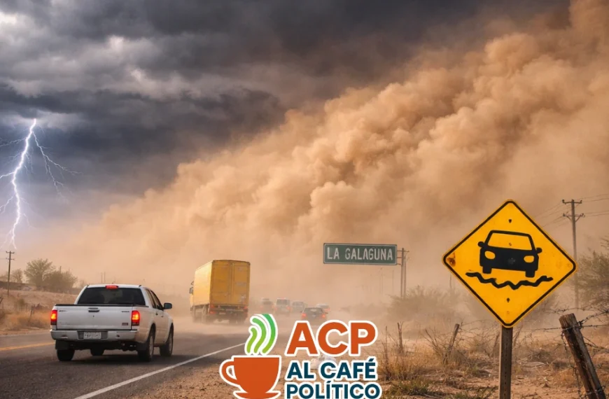 La Laguna se llena de viento y polvo: llega el frente frío 41