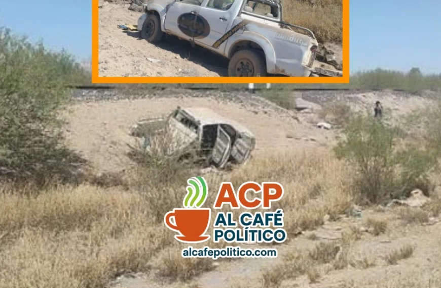 Tragedia en Gómez Palacio: volcadura de camioneta deja dos fallecidos y seis heridos