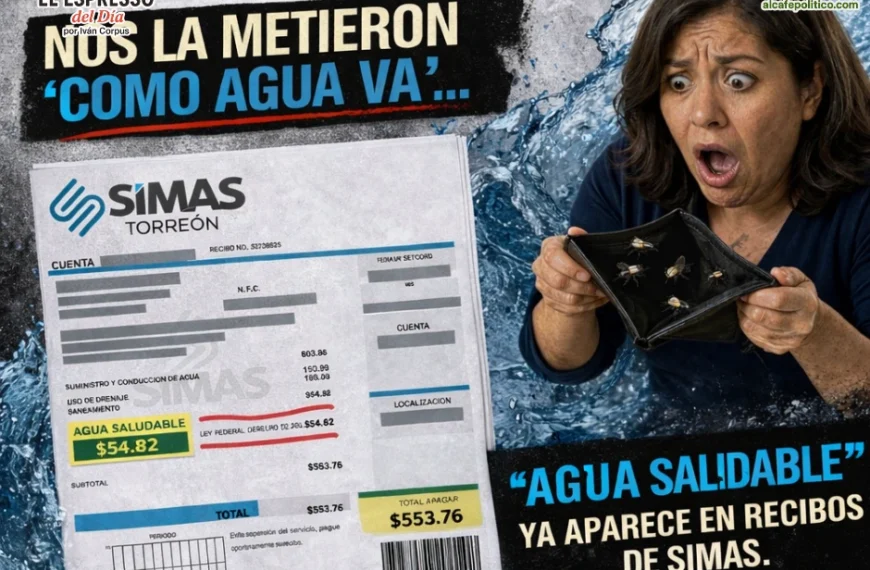 “Nos la dejaron caer ‘como agua va’: ya&hellip;