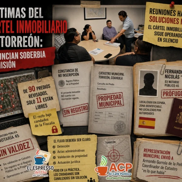 Torreón: reuniones se empantanan… y víctimas del cártel&hellip;