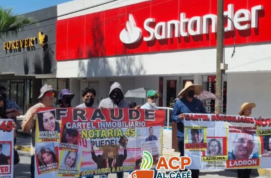 Siguen las protestas de las víctimas de fraude inmobiliario en Torreón: “cada vez sale más mugrero”, denuncian