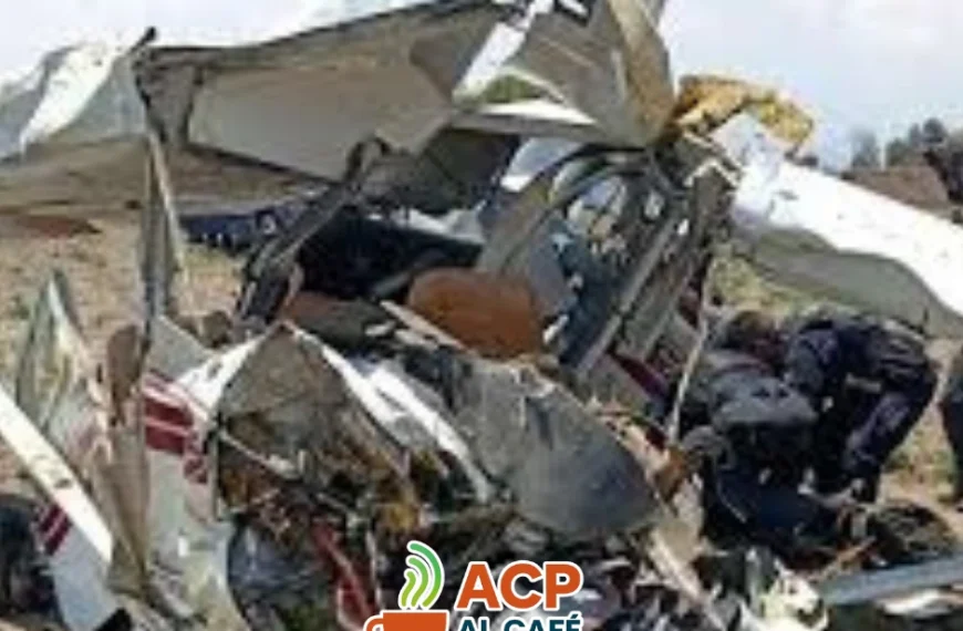 Fatal accidente en Puebla: avioneta cae y no deja sobrevivientes