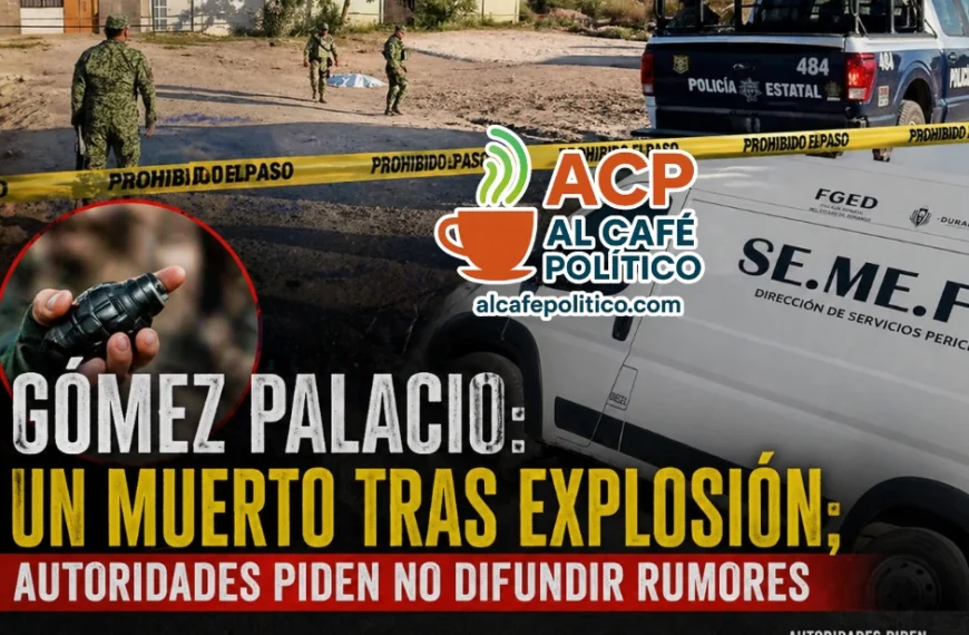 Explosión en Gómez Palacio: qué se sabe del momento en que detonó el artefacto