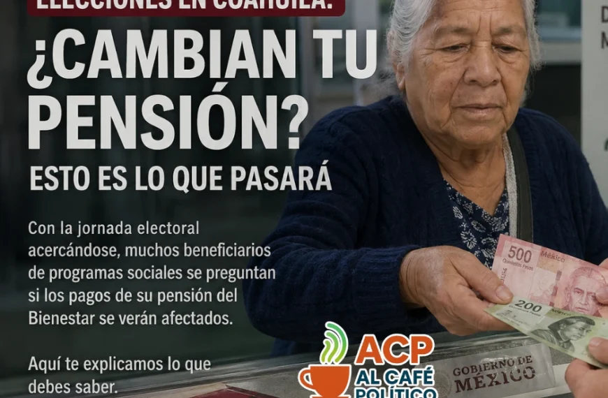 Pensión Bienestar 2026: ¿habrá pago doble en Coahuila por elecciones? Esto se sabe