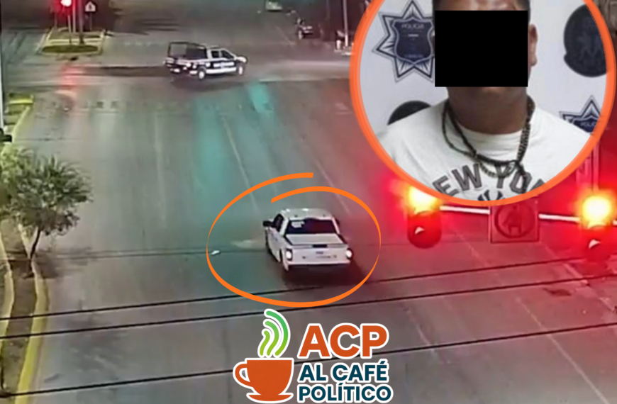 Conductor evade filtro en Torreón y es detenido tras persecución