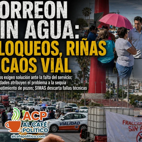 Bloqueos en Torreón por falta de agua: autoridades&hellip;
