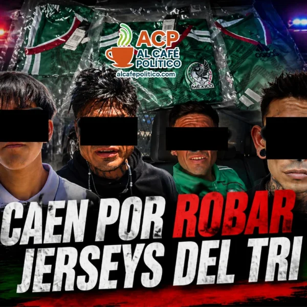 Robo mundialista: caen 4 por llevarse jerseys de&hellip;