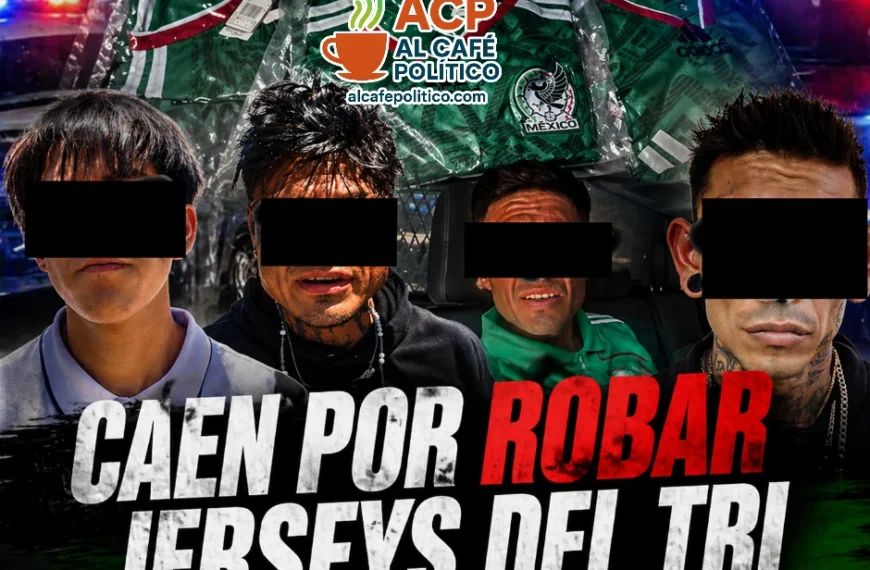 Robo mundialista: caen 4 por llevarse jerseys de la Selección Mexicana en Viñedos