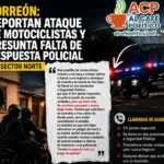 Paso del Águila: abandono policial por juego del Santos